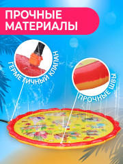 Коврик надувной с функцией разбрызгивания воды - Фото 3