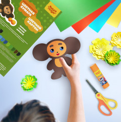 Набор цветной бумаги и картона - Фото 5