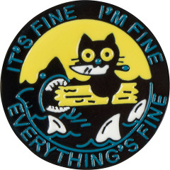 Набор металлических значков «Everythings fine» - Фото 4