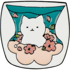 Набор металлических значков «White cats» - Фото 5