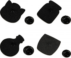 Набор металлических значков «White cats» - Фото 6