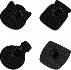 Набор металлических значков «White cats» - Фото 7