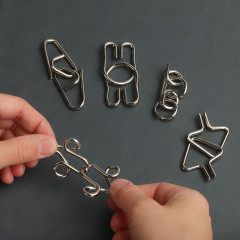 Набор металлических головоломок - Фото 8