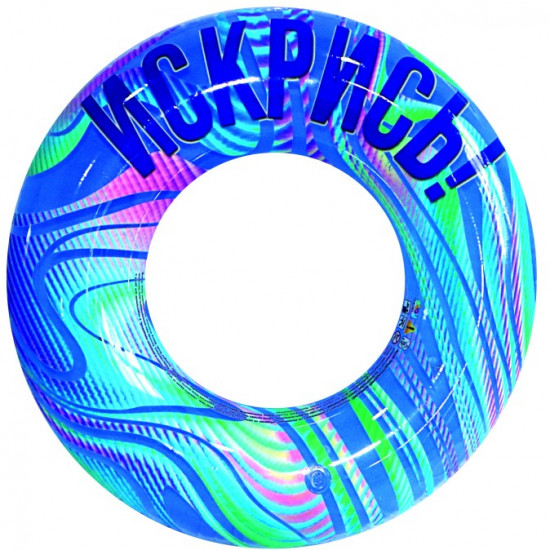 Круг надувной для плавания с подсветкой