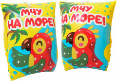 Нарукавники надувные для плавания детские - Фото 3