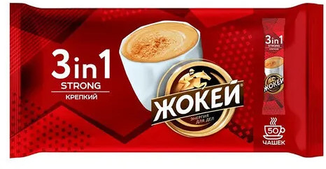 Набор кофе растворимого в стиках «3 в 1. Крепкий»