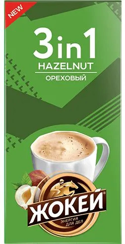 Набор кофе растворимого в стиках 3 в 1 «Ореховый»