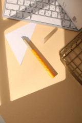 Нож-скальпель канцелярский с фиксатором - Фото 2