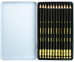 Набор карандашей чернографитных художественных «Grafitos Set» - Фото 2