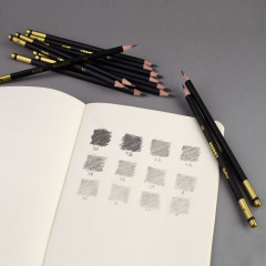 Набор карандашей чернографитных художественных «Grafitos Set» - Фото 4