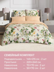 Комплект постельного белья «Каприйский ирис» - Фото 9