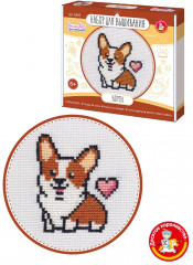 Набор для вышивания «Корги» - Фото 1