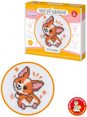 Набор для вышивания «Корги-улыбашка» - Фото 1