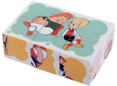 Кубики пластиковые «Малыш и Карлсон» - Фото 2