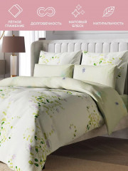 Комплект постельного белья «Цветочный ноктюрн» - Фото 5