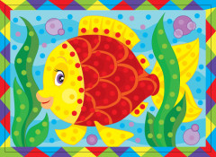 Рисунок из страз «Рыбка» - Фото 1