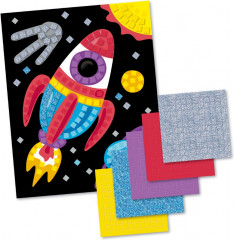 Аппликация «Ракета» - Фото 1