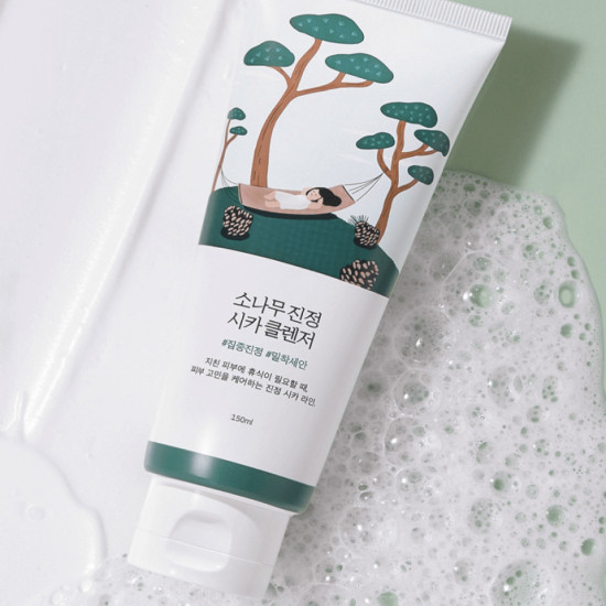Пенка с экстрактом сосны и центеллы для проблемной кожи «Pine Calming Cica Cleanser»