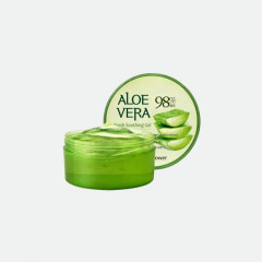 Гель для лица и тела с алоэ 98% смягчающий «Aloe Vera Soothing Gel» - Фото 1