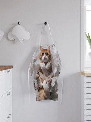 Фартук кухонный «Кот хулиган» - Фото 1