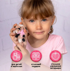 Набор для валяния из шерсти «Собачка» - Фото 4