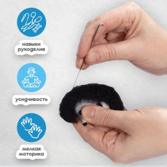 Набор для валяния из шерсти «Ёжик» - Фото 2