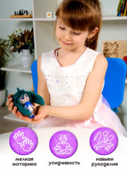 Набор для валяния из шерсти «Девочка Юки» - Фото 2