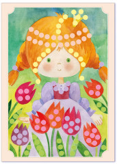 Аппликация бусинами «Принцесса Тоня» - Фото 8