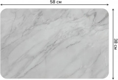 Коврик для сушки посуды «Мраморные прожилки» - Фото 2