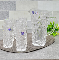 Набор для напитков из кувшина и стаканов «Color» - Фото 2