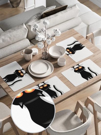 Комплект салфеток «Кот-шкодник»