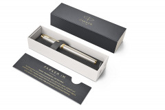 Ручка перьевая «IM Premium Warm Silver GT» - Фото 10