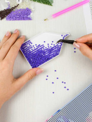 Мозаика алмазная с подрамником «Влюбленный зайчик» - Фото 15