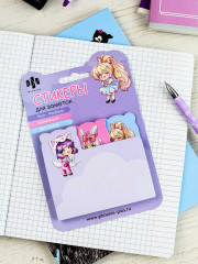 Стикеры для заметок «Девочки» - Фото 5