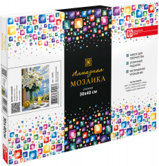 Мозаика алмазная с подрамником «Букет лилий» - Фото 1