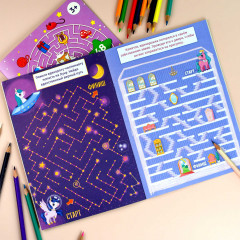 Книжка-картинка с наклейками «Единороги» - Фото 2