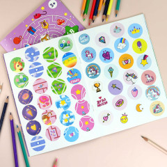 Книжка-картинка с наклейками «Единороги» - Фото 3