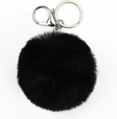 Брелок меховой «Зайка в шапочке» - Фото 1