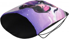 Мешок для сменной обуви «Брюнетка на закате» - Фото 2