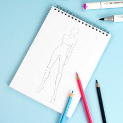 Книжка-раскраска для детей «Вечерние платья» - Фото 3