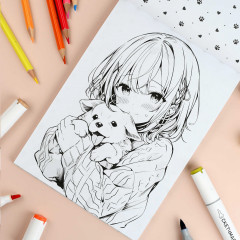 Книжка-раскраска для детей «Любимые питомцы» - Фото 5