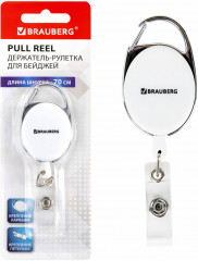 Держатель-рулетка для бейджей - Фото 2