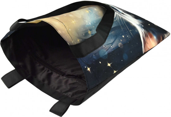 Сумка-шоппер «Кот со звездами»
