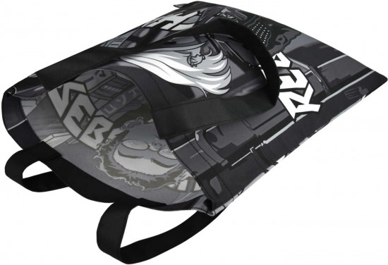 Сумка-шоппер «Девушка в косухе»