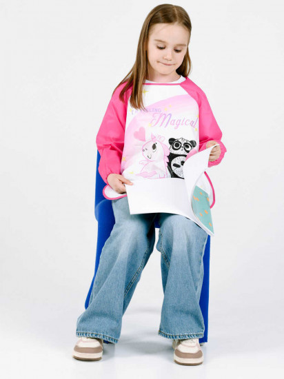 Фартук для уроков труда и рисования «Панда и единорог»