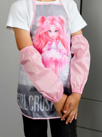 Фартук с нарукавниками для уроков труда и рисования «Красотка»