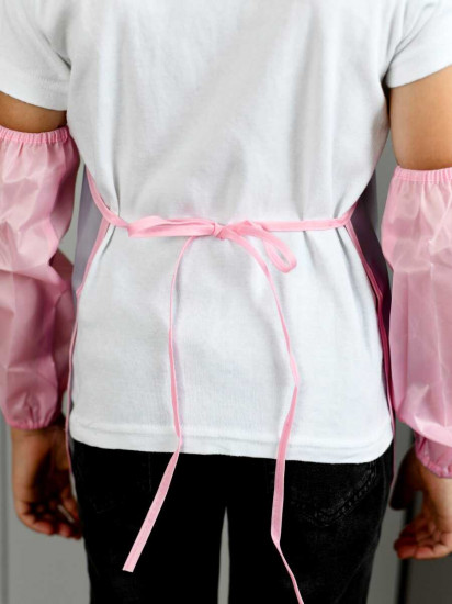 Фартук с нарукавниками для уроков труда и рисования «Красотка»