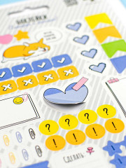 Набор наклеек бумажных - Фото 6