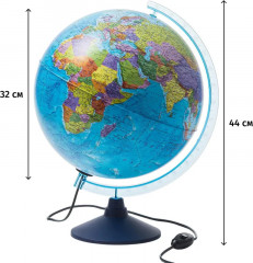 Глобус интерактивный политический с подсветкой с VR-очками - Фото 3