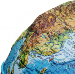 Глобус физический рельефный - Фото 5